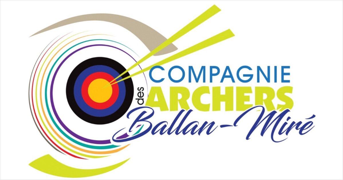 illustration du logo de l'association compagnie de archers Ballan-Miré
