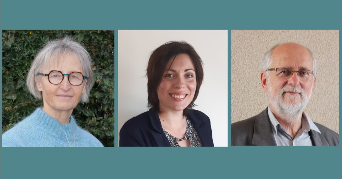 Photo vignette des 3 membres du comité éthique 2026 : Isabelle de Pinieux, Marlène Lacroix et Didier Koenig